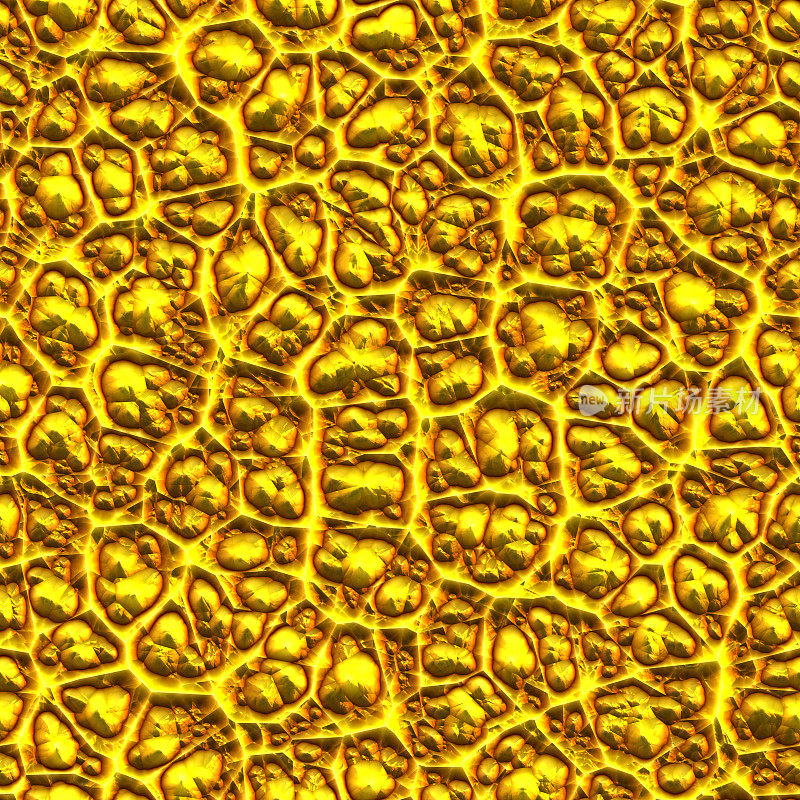 有机异型细胞大脑结构-无缝瓷砖模式HD - 05